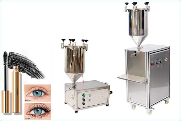 semi automatic mascara filling machine