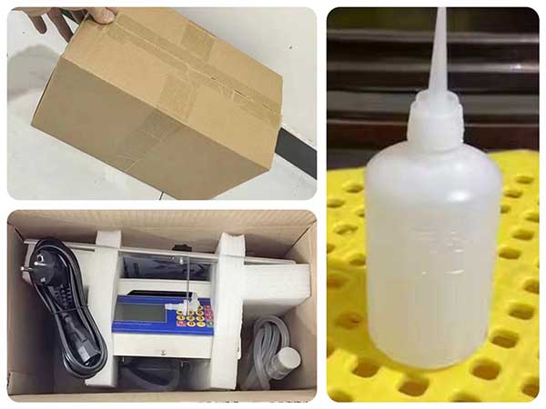 adhesive liquids filling machine delivery