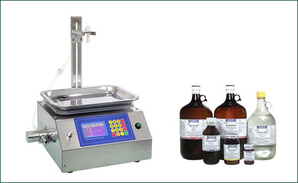 small acid filling machine